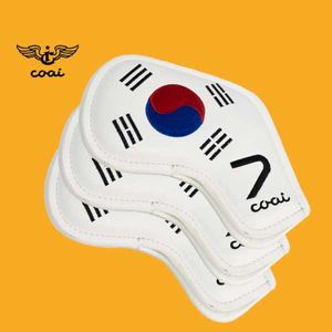 코아이골프 태극기자수 프리미엄 자석 아이언커버낱개