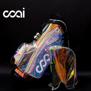 코아이골프 오로라 친환경 TPU 투명스탠드 골프백 남여공용