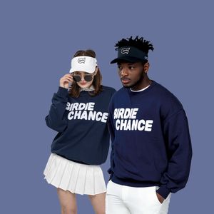 코아이골프정품 오버핏 남여공용 맨투맨 티셔츠 100%국내생산 [네이비]