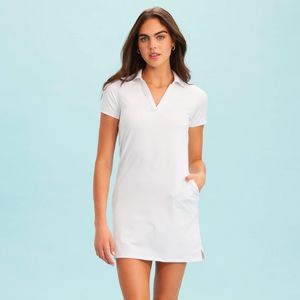 렌윅 renwick 여성용 스플릿 넥 폴로 드레스 원피스 골프치마