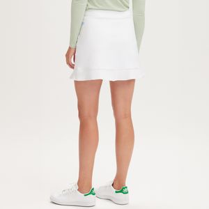 렌윅 renwick 여성용 솔리드 플런시 골프치마