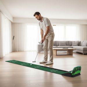 코아이 실내에서 간편하게 사용가능한 무소음 자동리턴 퍼팅연습